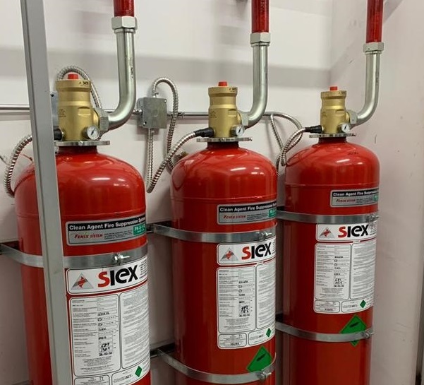 NOVEC 1230 Gazlı Yangın Söndürme Sistemleri