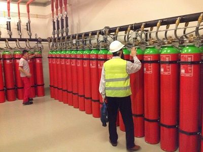 Otomatik Gazlı Söndürme Sistemleri