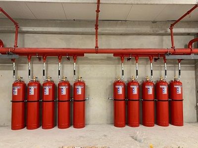 Otomatik Gazlı Söndürme Sistemleri