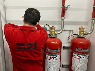FM200 Söndürme Sistemi Bakımı