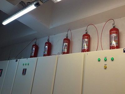 Pano İçi Gazlı Söndürme Sistemleri